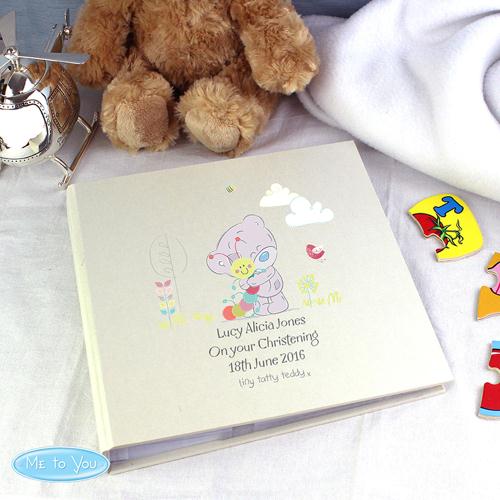 Personalised Tiny Tatty Teddy Cuddle Bug Sleeved Photo Album Extra Image 1